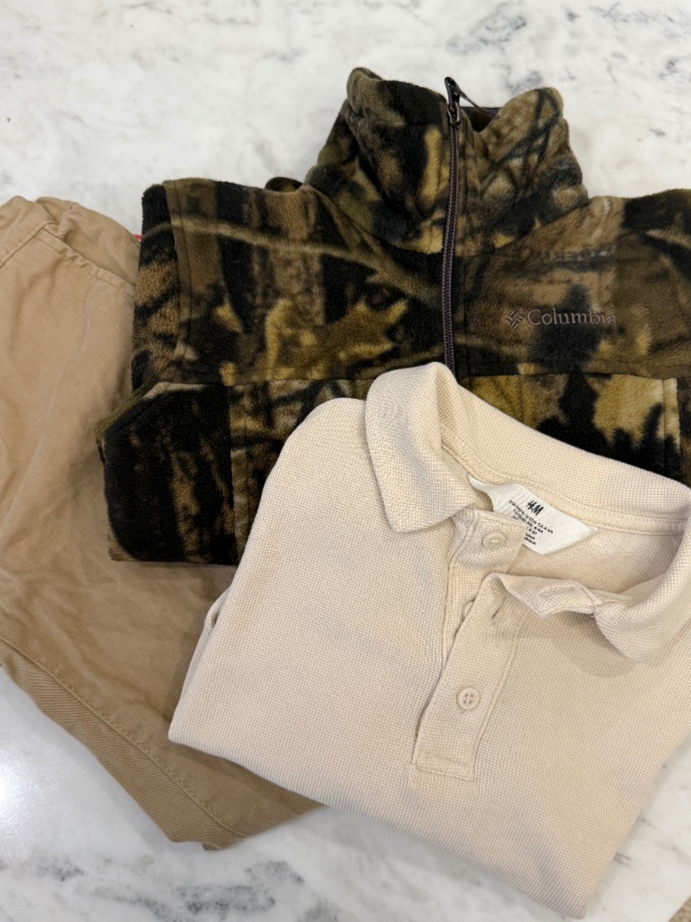 Three-Piece Boys Clothing Bundle Size 4-5 | Columbia, H&M, Children’s Place